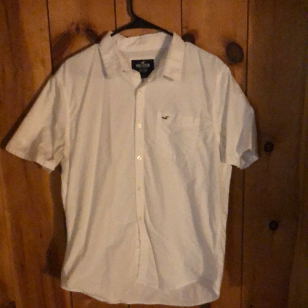 Holister collared shirt sleeve shirt. Epic Flex